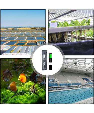 TDS Water Tester - Electronic Water Tester - Multifunctional Water Quality Tester Accurate Water Test Meter for Drinking Water Aquariums White - Buy Online on GoSupps.com