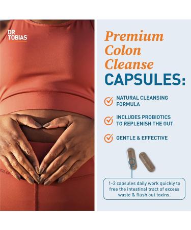 Dr. Tobias Colon 14 Day Cleanse Advanced Gut Cleanse Detox for Women & Men with Cascara Sagrada Psyllium Husk Senna Leaf & Probiotics Non-GMO Colon Cleanse 3 Bottles of 28 Capsules Each 28 Count (Pack of 3) - Buy Online on GoSupps.com