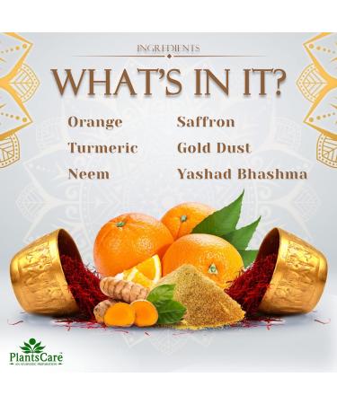 Plants Care Radiance Gold Pure Facial Kit 525g - Nourish Your Skin with Luxury | Buy Internationally - Buy Online on GoSupps.com