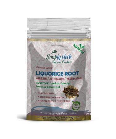 Liquorice Root Powder (100 Gram) 100.00 g (Pack of 1)