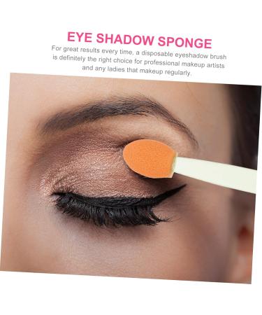 Balacoo 400 pcs Sticks Makeup Sponge Cosmetic Professional Double-end Tool Disposable Applicator 6.5x1.3cmx4pcs Greenx4pcs - Buy Online on GoSupps.com