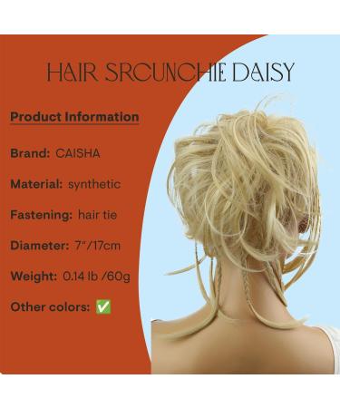 Buy CAISHA XXL Hair Part Gum - Heat-Resistant Daisy Dutt with Braids | Wavy Art Fiber in Hellblond Mix - DM17cm | International Shipping Available - Buy Online on GoSupps.com