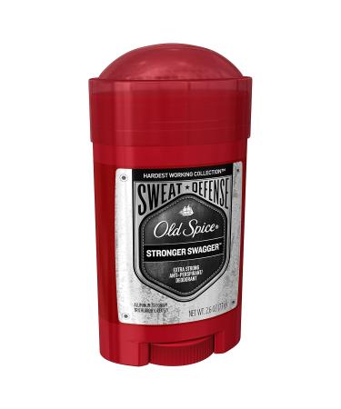 Old Spice Hardest Working Collection Sweat Defense Anti-Perspirant & Deodorant - Stronger Swagger 2.6 oz | International Shipping Available - Buy Online on GoSupps.com