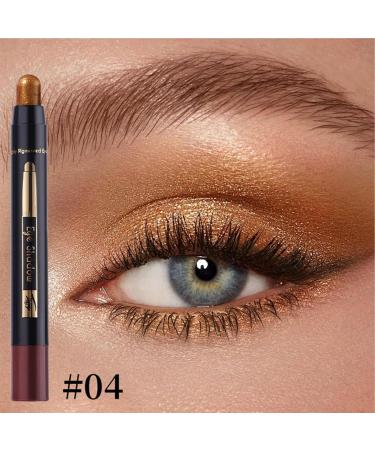  manhegari Creamy Eyeshadow Pencil Set of Glitter Eyeshadow Sticks | 6 Pieces Long-Lasting Water-Resistant Highlighter Pencil for Beauty Evening Events - Buy Online on GoSupps.com