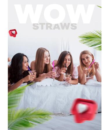 15pcs Party Straws Confetti Pack Bachelorette Party Drinking Straws Funny Drinking Games Straws for Bridal Shower Beach Party Wedding Shower Hen Party Favors - Buy Online on GoSupps.com