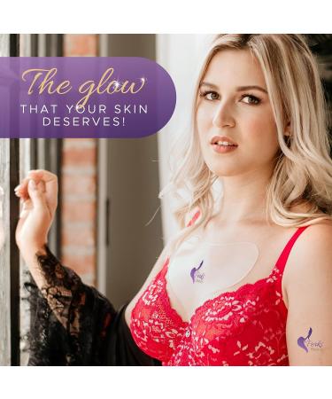 Perks Beauty Anti Wrinkle Chest Pads - Reusable Silicone Patch for Women - Overnight Solution - Buy Online on GoSupps.com