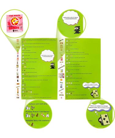 NINJAZ TREATZ 40 collations et bonbons japonais authentiques coffret de D lices sucr s et sal s du Japon - Buy Online on GoSupps.com