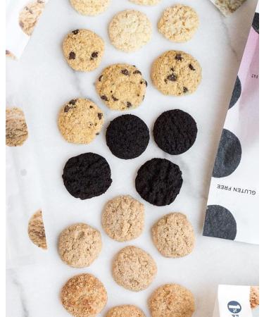 Bakeology Vegan Gluten-Free Mini Cookie Bites - Dairy-Free, Non-GMO, 0g Trans Fat (Variety Pack) - Buy Online on GoSupps.com