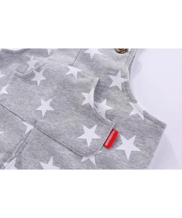 Mud Kingdom Little Boys Star Overalls - 3 Years, Gray - Buy Online on GoSupps.com