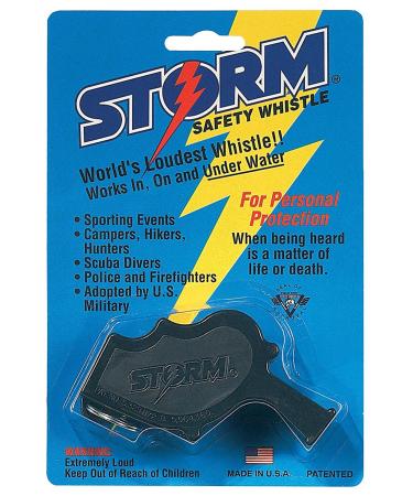 Storm Safety Whistle.