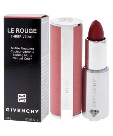 Givenchy Le Rouge Sheer Velvet Matte Lipstick N37 Rouge Graine - 0.11 oz | Buy Internationally - Women's Lipstick - Buy Online on GoSupps.com