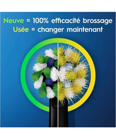 Oral-B Pro 1 790 Electric Toothbrush Double Pack - Cross Action Brush Pressure Sensor Timer 1 Cleaning Mode - Ideal Gift for Men & Women - Black - Buy Online on GoSupps.com