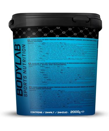 Whey Protein Isolate Pistachio 2kg Bodylab24 Whey Isolate Protein Powder Can Promote Muscle Building Aspartame Free - Buy Online on GoSupps.com