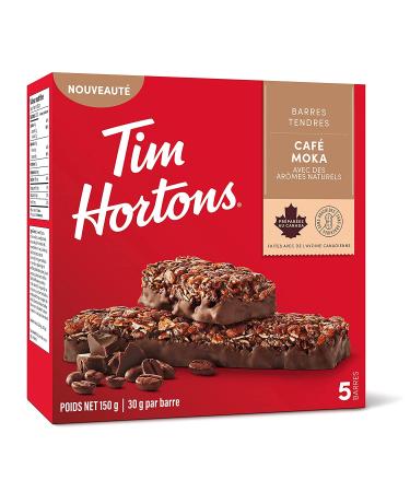 Tim Hortons Caf Mocha Granola Bars 150g/5.25 oz - Imported from Canada - Buy Online on GoSupps.com