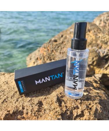 MANTAN Bronzer Mist - Quickest Tan a Man can get! | Clear Gradual Tanning Water For Face & Body - Buy Online on GoSupps.com