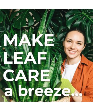 Microfiber Dusting Gloves for Plants | Premium Washable Lint-Free | Perfect for Houseplants with Big Leaf Energy Spray - Buy Online on GoSupps.com