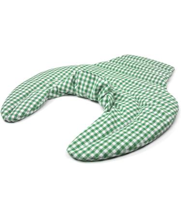 Neck Pillow HWS - Premium Heat Pad for Neck Shoulders & Back - Green-White Rapeseed Pillow for Comfort & Support - Buy Online on GoSupps.com