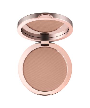Delilah - Sunset - Matte Bronzer Compact - Light Medium - Easily Blendable - Silky texture  Lightweight  Long-lasting  Natural hydration - Sun Kissed glow - Paraben Free - Cruelty-Free - 0.39 Oz