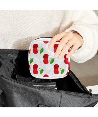 Shop Women's Bonds Still Pad Kit - Fruit Red Cherry Pattern Portable Period Bag for Girls - Buy Online on GoSupps.com