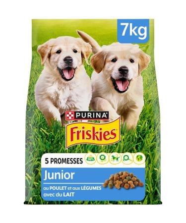FRISKIES Puppy Chicken Milk Vegetable Croquettes 7KG