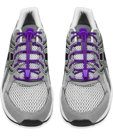Szplus Quick Laces - 4 Pairs of Elastic & Reflective Laces with Quick Lock for Running Fitness & Hiking | Multi-Colored - Buy Online on GoSupps.com