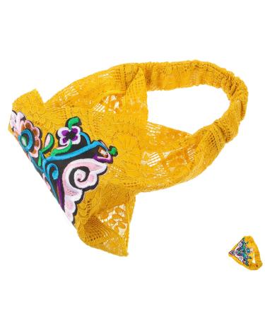 LIFKOME Retro Ethnic Headband Hair Bandanas for Women Bandana Headband Women Hair Accessories Vintage Bandana for Women Decorative Hair Bandana Vintage Hair Bandana Head Bandana for Women