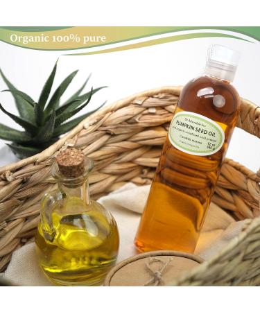 Dr Adorable Pumpkin Seed Oil 12 oz - Unrefined Virgin 100% Pure Organic Cold Pressed - Premium Quality for International Shipping - Buy Online on GoSupps.com