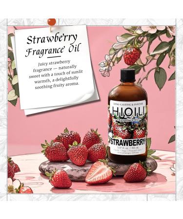 HIQILI 30ML Peppermint Essential Oil & 150ML Strawberry Fragrance Oil for DIY Diffuser - Buy Online on GoSupps.com