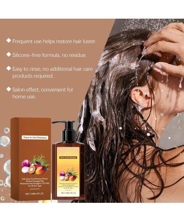  SUYOIKHGMN 3-in-1 nourishing shampoo with rosemary and onion richly moisturizes reduces hair loss strengthens roots and adds shine. Suitable for men and women. - Buy Online on GoSupps.com
