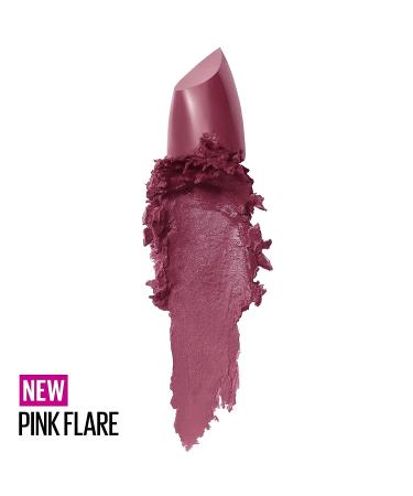 Maybelline Color Sensational Lipstick  Lip Makeup  Cream Finish  Hydrating Lipstick  Nude  Pink  Red  Plum Lip Color  Pink Flare  0.15 oz  (Packaging May Vary) 255 PINK FLARE 0.15 Ounce (Pack of 1) - Buy Online on GoSupps.com