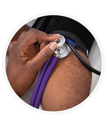 Buy ASA TECHMED Sprague Double Tube Stethoscope & EMT Shears for Adults & Kids - Ideal for EMTs Nurses Doctors Medical Students | Purple - Buy Online on GoSupps.com