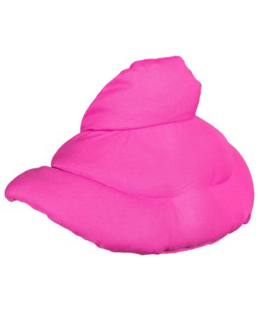 Neck pillow with stand-up collar pink - spelt pillow - neck pillow heat pad - spelt grain pillow neck shoulder