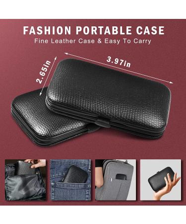 8 PCS Nail Clippers Set - Premium Manicure Kit for Women & Men | Stainless Steel Facial, Hand, and Foot Care Tools | Professional Grooming Gift Pedicure Set with Portable Travel Case - Buy Online on GoSupps.com