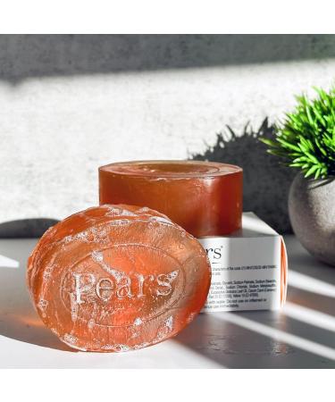 Pears Soap Pure & Gentle with Natural Oils 24-Pack Transparent Amber Glycerin Soap for Pampered Glowing Skin 4.4 Oz Ea 105.6 Ounce (Pack of 1) Original Transparent Soap - Buy Online on GoSupps.com