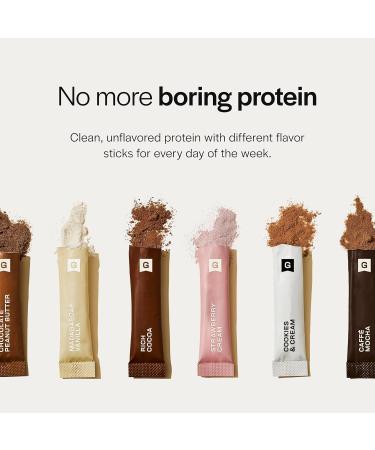 Gainful Flavor Sticks for Unflavored Protein Powder Sweet Treat Variety Pack Vanilla Salted Caramel Cookies & Cream Flavor Boosters for Plant Based or Whey Protein No Sugar Added 14 Ct - Buy Online on GoSupps.com