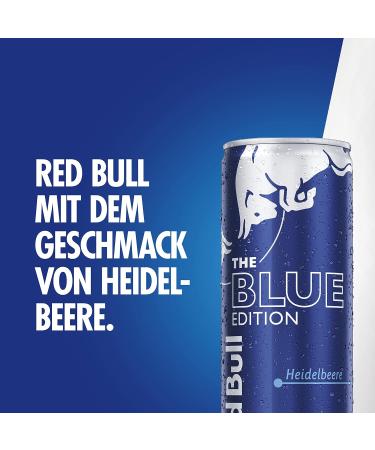 Buy Red Bull Energy Drink White & Blue Edition - 24 x 250 ml Cans - International Shipping Available - Buy Online on GoSupps.com