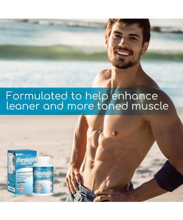 BioGenetic Laboratories Men and Women Forskolin Lean & Tone - Weight Loss Pills - Body Toning Formula Fat Burner and Maintenance of Muscle Mass for Appetite Suppressant - 60 Capsules - Vegetarian - Buy Online on GoSupps.com