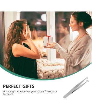 FRCOLOR 1pc Nose Hair Trimmer Pointy Tweezers Splinter Removal Tool Nasal Hair Removal Tool Eyebrows Nasal Hair Tweezers Clippers Eyebrow Clippers Hair Puller Trimming Stainless Steel Miss - Buy Online on GoSupps.com