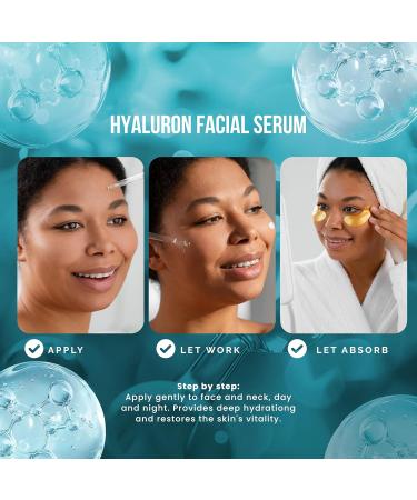 Pili Hyaluronic Serum | Concentrated Hyaluronic Acid Serum with Aloe Vera and Coffee extract | Best Anti- Aging Anti-Wrinkle formula for Face - Suero Concentrado de Acido Hialuronico| 1 oz - Buy Online on GoSupps.com