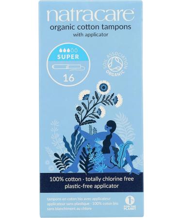 Natracare Organic Tampons - Eco-Friendly Chemical-Free & Biodegradable | Shop Now for International Shipping! - Buy Online on GoSupps.com