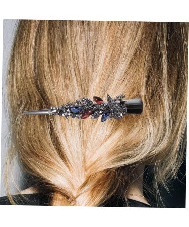 minkissy clips Metal rhinestone hair barrette crocodile skin alligator hair clip Miss - Buy Online on GoSupps.com
