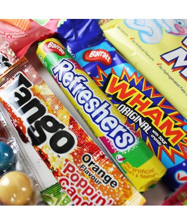 Ultimate Retro Sweets Hamper - Sweet Treats Retro Sweets Gift Hamper - Jam Packed with the Best Ever Retro Sweets - Buy Online on GoSupps.com