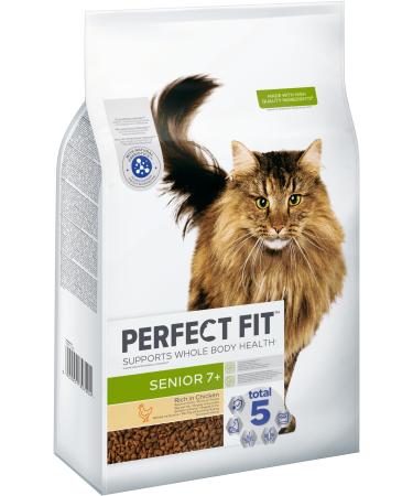 PERFECT FIT Senior dry food for older cats from 7 years - Chicken 7 kg (1 bag) 7 kg (1 pack)