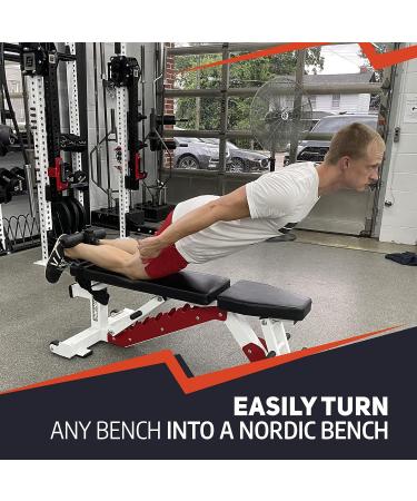 EZ-Nord: Elite Hamstring Training Equipment for Knees Over Toes - Nordic Curl Raises - Premium Quality & Quick Strap System - Buy Online on GoSupps.com