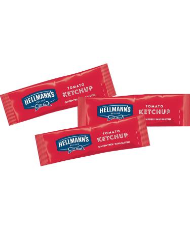 Hellmann's Tomato Ketchup Sachets 198 x 10ml - Convenient Pack for On-the-Go Use - Buy Online on GoSupps.com