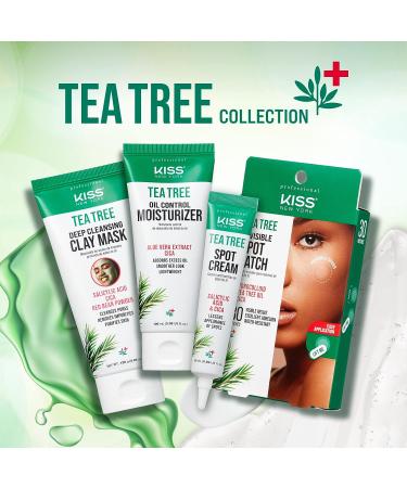 Kiss New York Tea Tree Oil Moisturizer for Oily Skin 3.38 Fl Oz - Korean Skin Care Formula - Buy Online on GoSupps.com