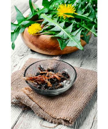 Dandelion Root Tea | Racine De Pissenlit Tisane | Taraxacum Officinale L | Health Embassy (100g) - Buy Online on GoSupps.com