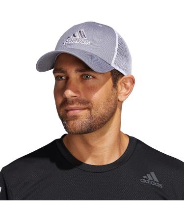 adidas Men's Structured Mesh Snapback - Grey/White | One Size - Buy Online on GoSupps.com