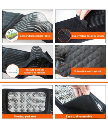 Maibu Removable Self-Heating Magnetic Therapy Back Brace | Adjustable Lumbar Support & Pain Relief - Buy Online on GoSupps.com