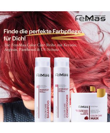  Femmas Femmas Color Care Hair Care Kit - Shampoo Conditioner and Hair Mask (300ml each) - Colour Protection and Care for Colored Dyed and Blonde Hair - Buy Online on GoSupps.com